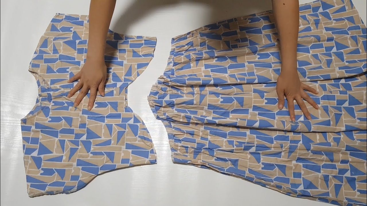 DIY/ 오래된 원피스로 새로운 것을 만들어보아요/옷리폼/Let's make something new with an old dress.