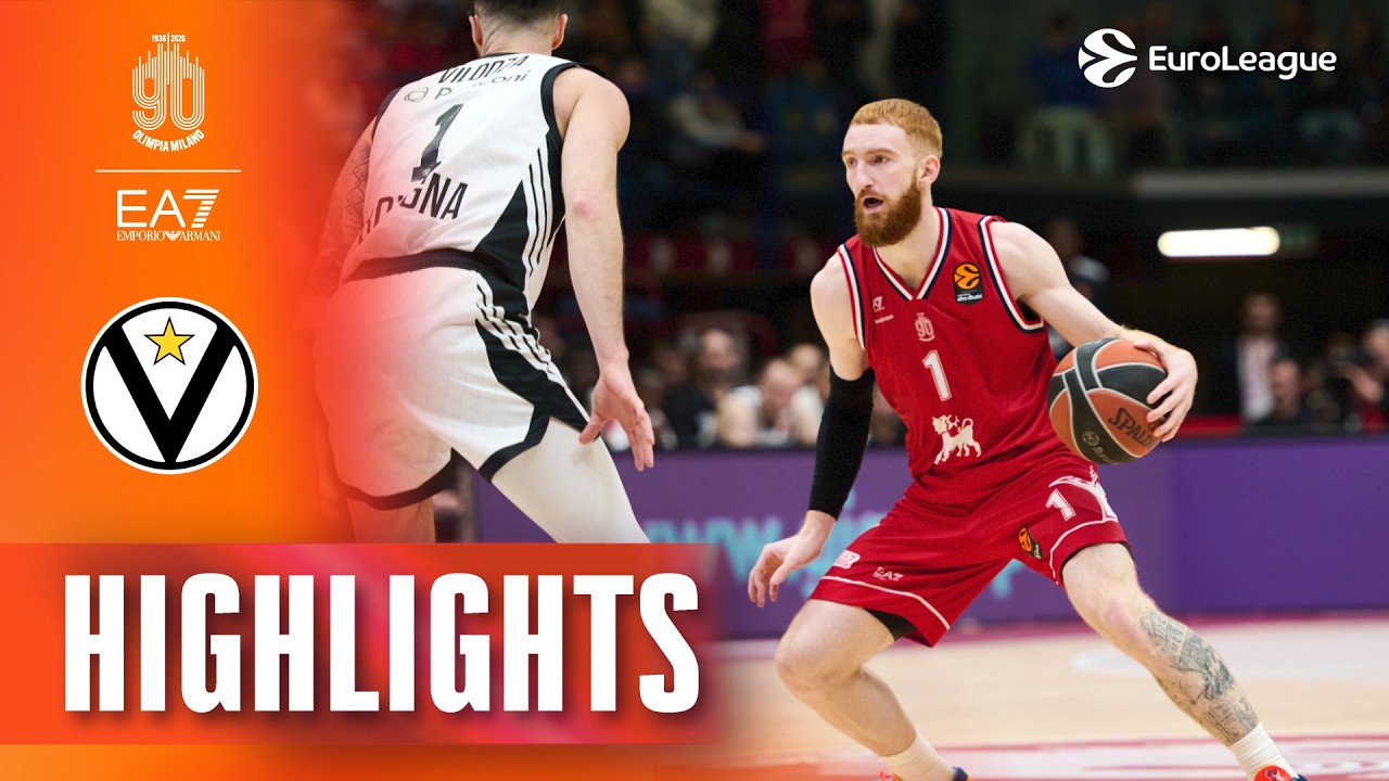 A STATEMENT night in the ITALIAN DERBY | Milan - Virtus | R34 BASKETBALL HIGHLIGHTS 2025-26