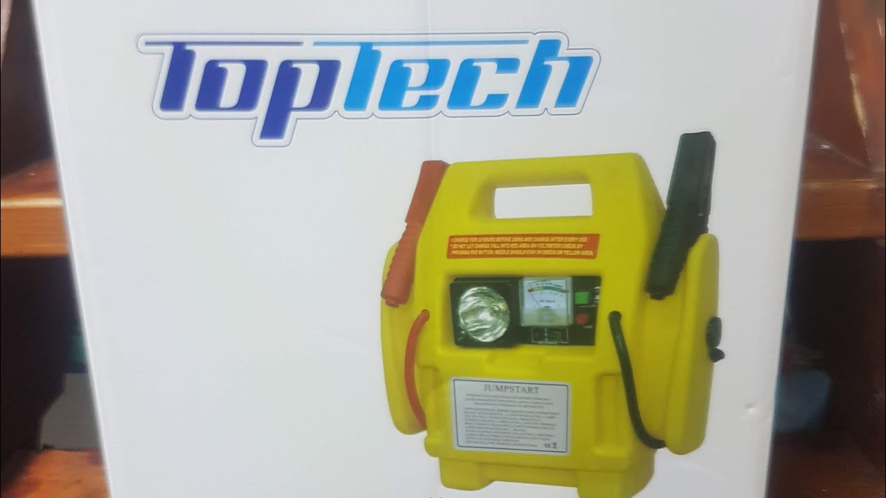 EuroCarParts TopTech jump starter review + alternative