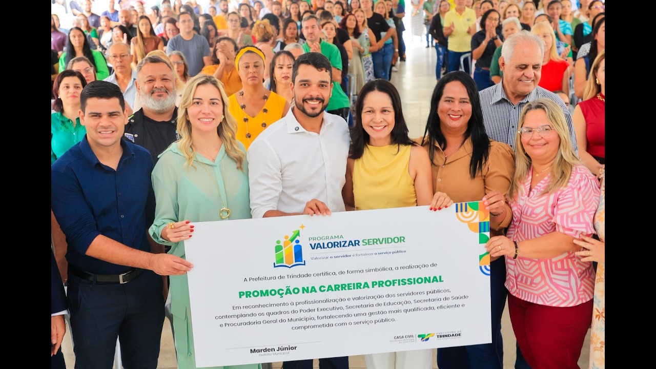 LANÇAMENTO PROGRAMA VALORIZA SERVIDOR E REFORMA E MORDENIZAÇAO AMPLIAÇÃO CMEI MARIA PEDRO