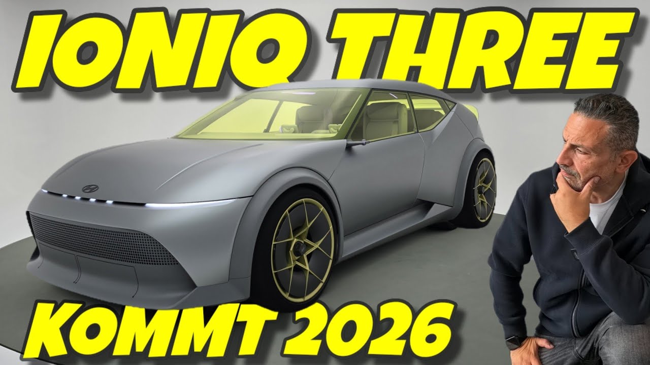 HYUNDAI IONIQ 3 (THREE) kommt 2026 in den Handel. 
