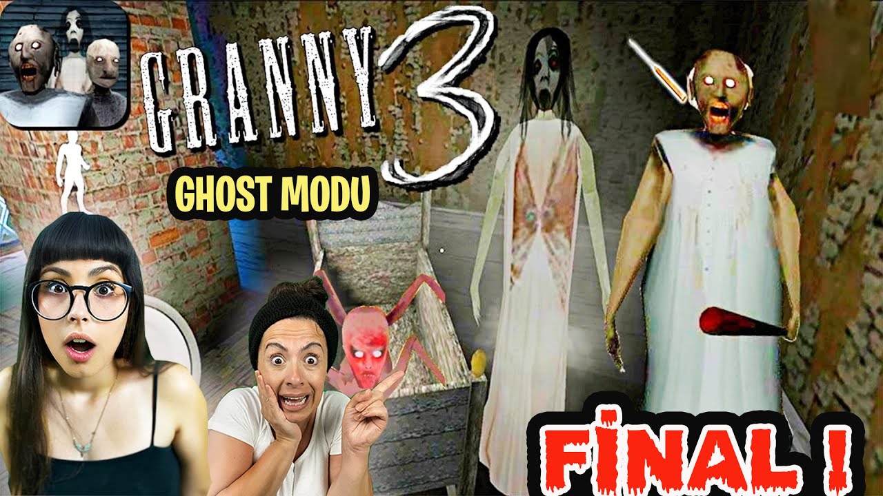 DELİ KADIN GRANNY'NİN EVİNDEN KAÇTIK  SLENDRINA  BİZİ RAHAT BIRAKMADI GRANNY 3 BÖLÜM SONU EYLÜL LAL