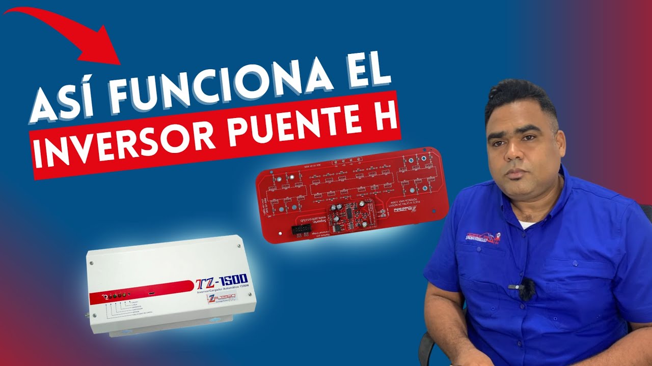 Aprende cómo trabaja un inversor con Puente H en minutos