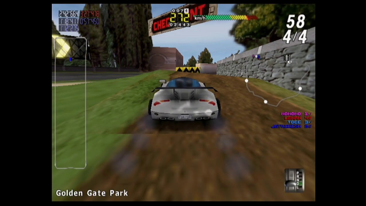 Rush 2049 SE Arcade Capture - Track 2 - Linked 4 Player