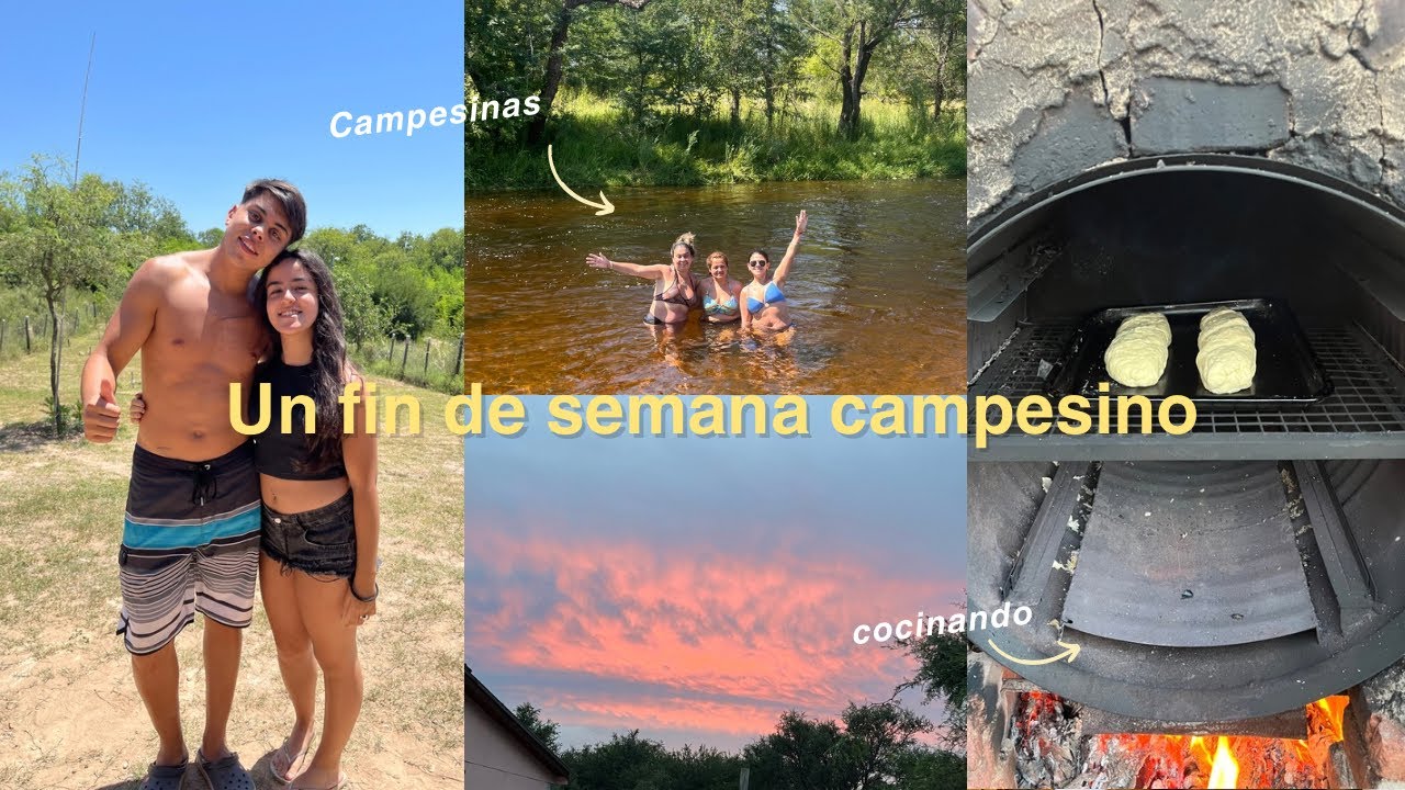 Un fin de semana siendo campesina