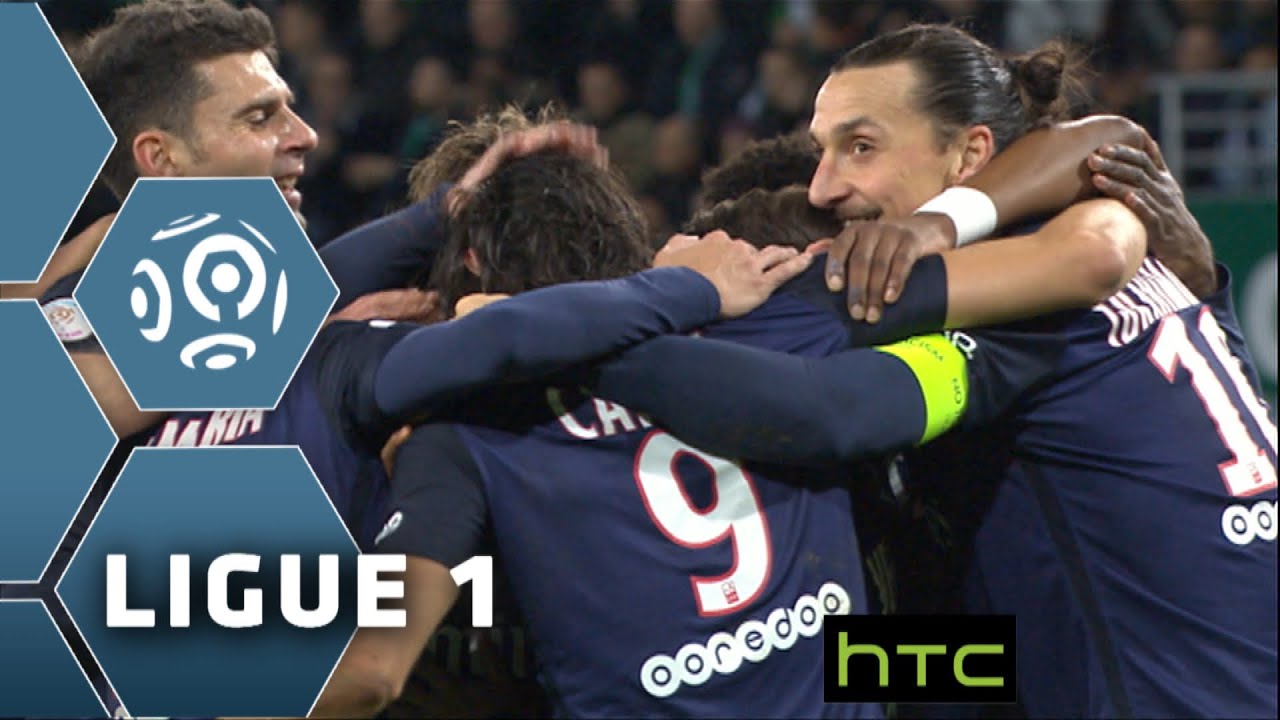 AS Saint-Etienne - Paris Saint-Germain (0-2)  - Résumé - (ASSE - PARIS) / 2015-16