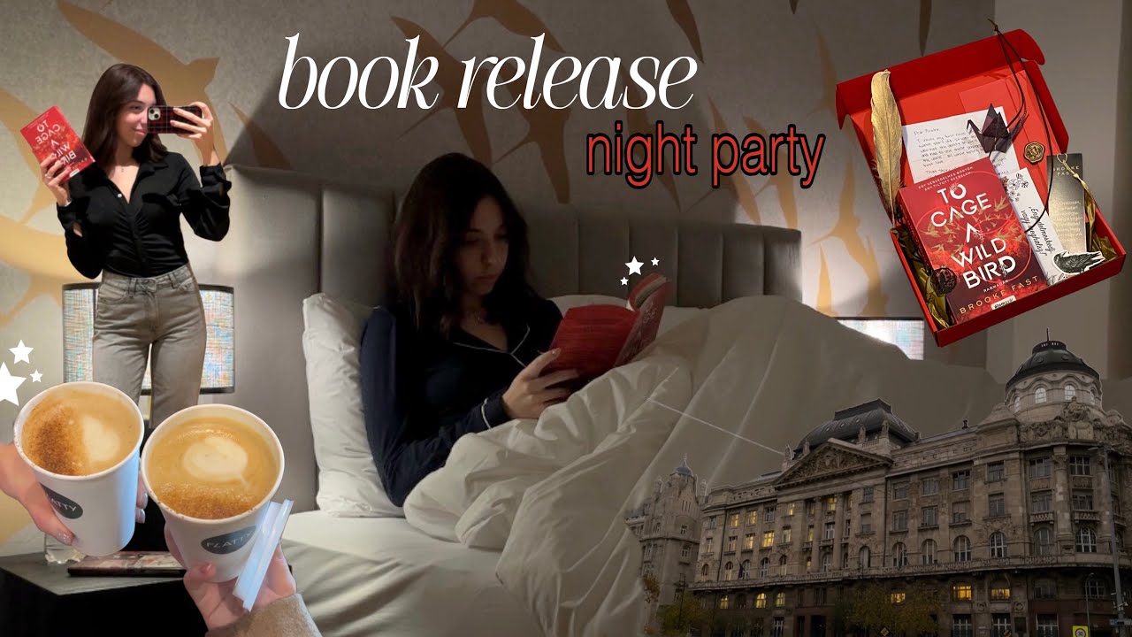 Overnight Readathon 🌙 | VLOG, pre-release party, dystopian romantasy and good company