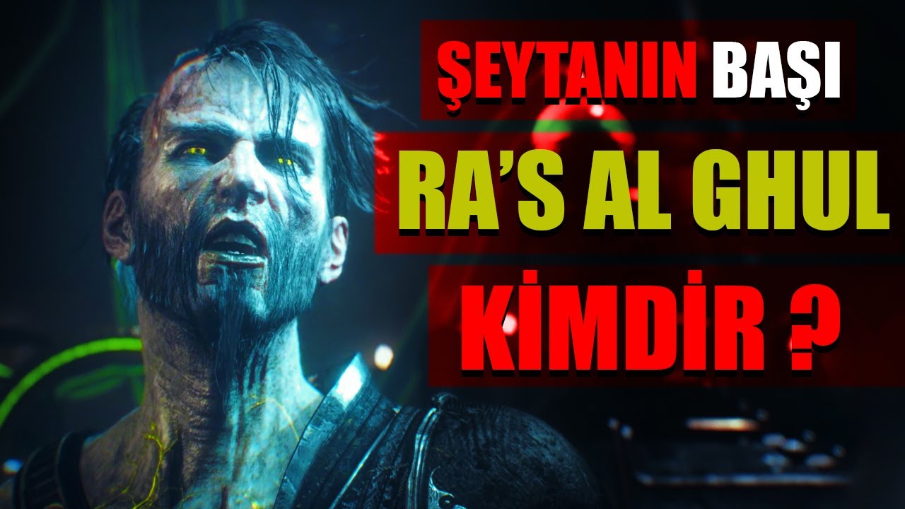 Kara Şövalyenin En Gizemli Düşmanı - Batman Ra's Al Ghul Hikayesi