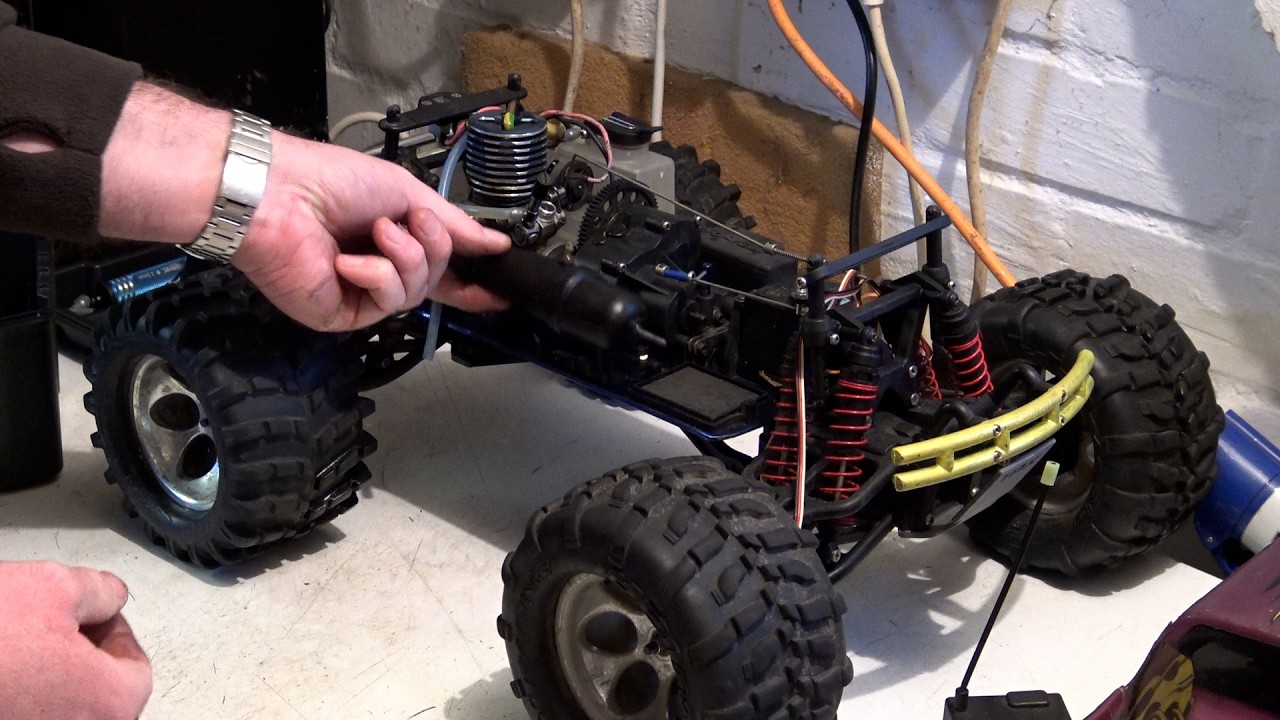 Nitro RC Car Exhaust Repair