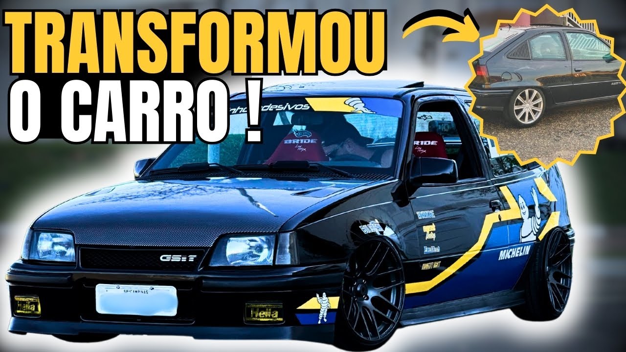 Kadett turbo de 250cv 😱🚀 cheio de detalhes !!!