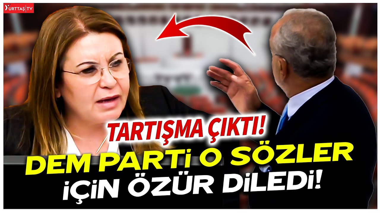 Sırrı Sakık ile CHP’li Başkanvekili arasında sert tartışma! DEM Parti o sözler için özür diledi!