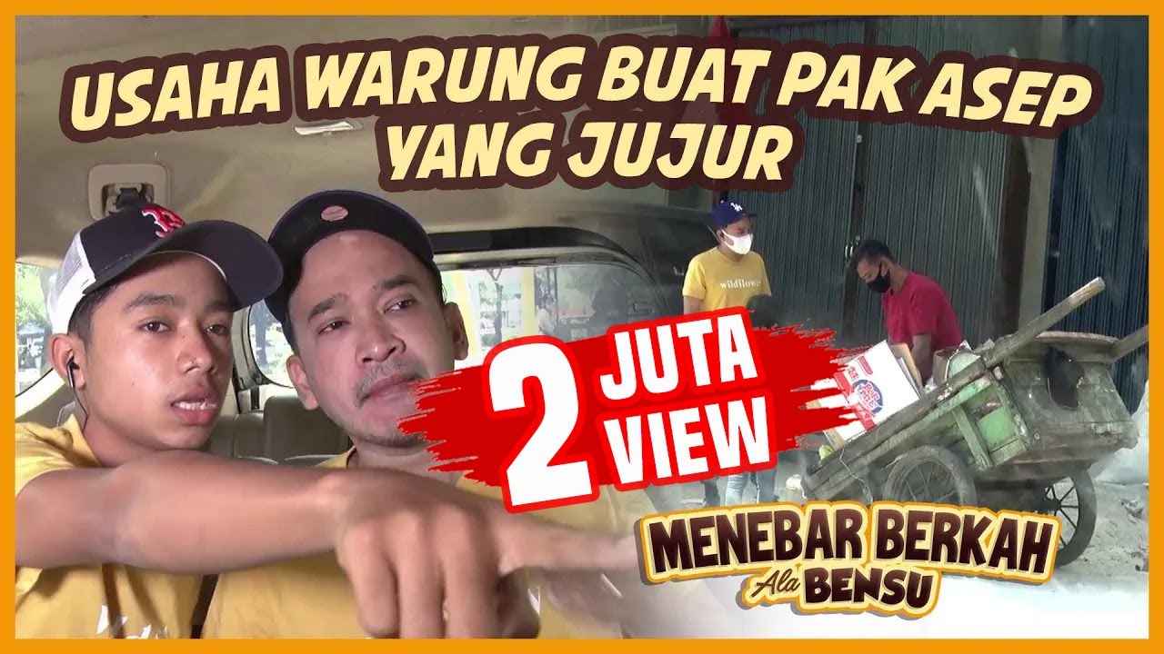 2 JUTA VIEW!! Usaha Warung Buat Pak Asep Yang Jujur - MENEBAR BERKAH