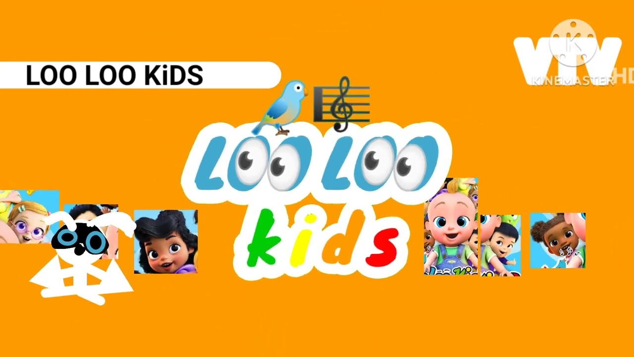  LOO LOO KIDS VTV hd kinemaster YouTube video good you to God logo blue film di 