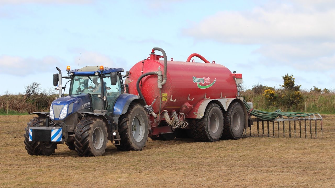 New Holland T7.270 & SlurryKat 4500 Gallon Tanker