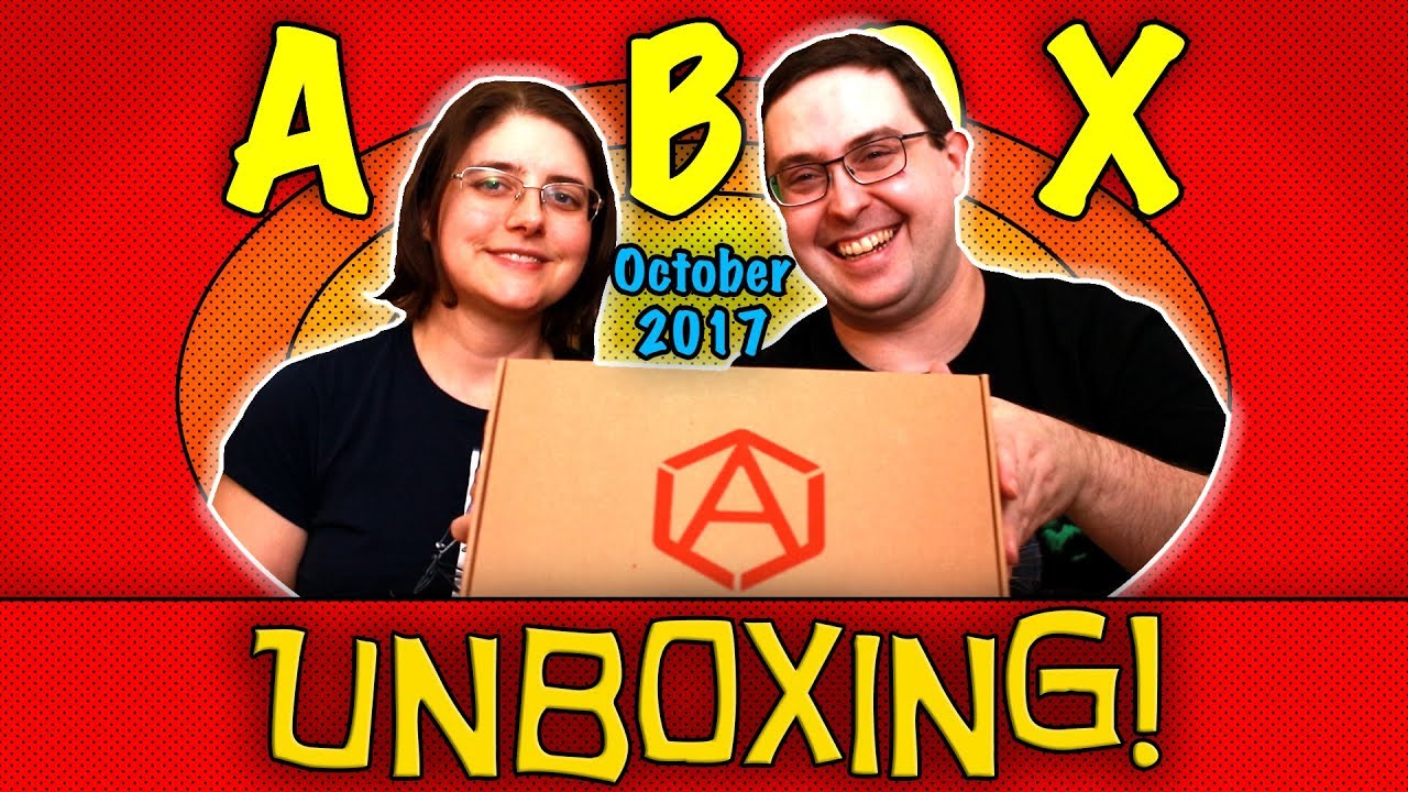 UNBOXING! A-BOX October 2017 - POWER - #ThorRagnarok #StarTrek