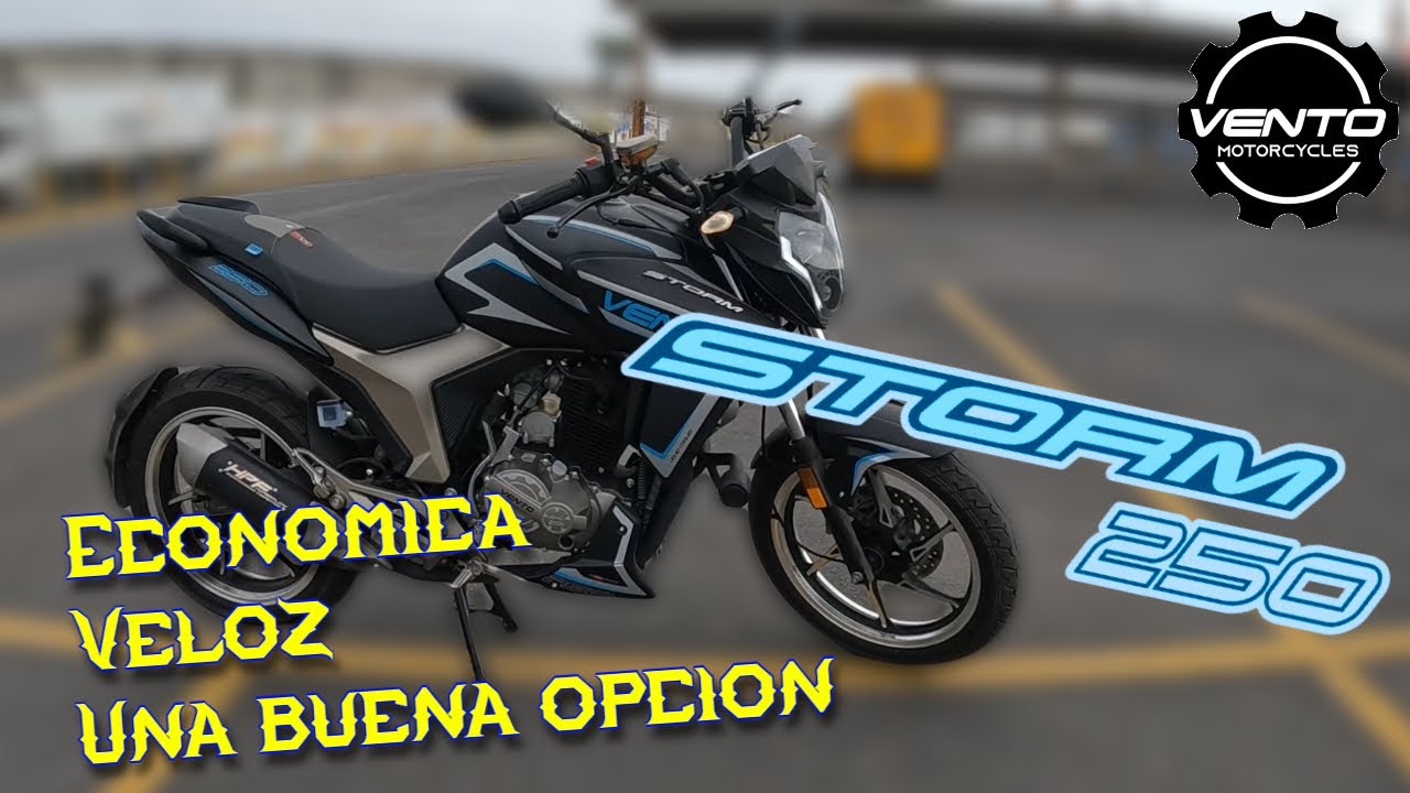 Vento Storm 250 Top Speed corre mas que la 250z