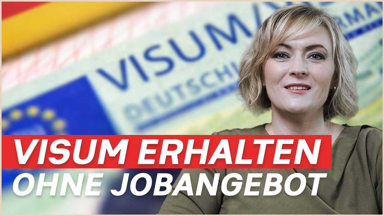 Visum ohne Jobangebot erhalten - So geht's (Chancenkarte)
