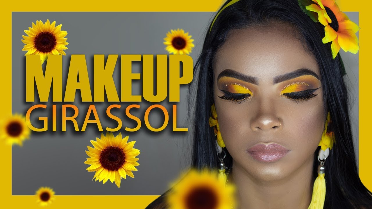 MAQUIAGEM GIRASSOL🌻🌻- INSPIRADO NA VIVI MORENA MAKEUP