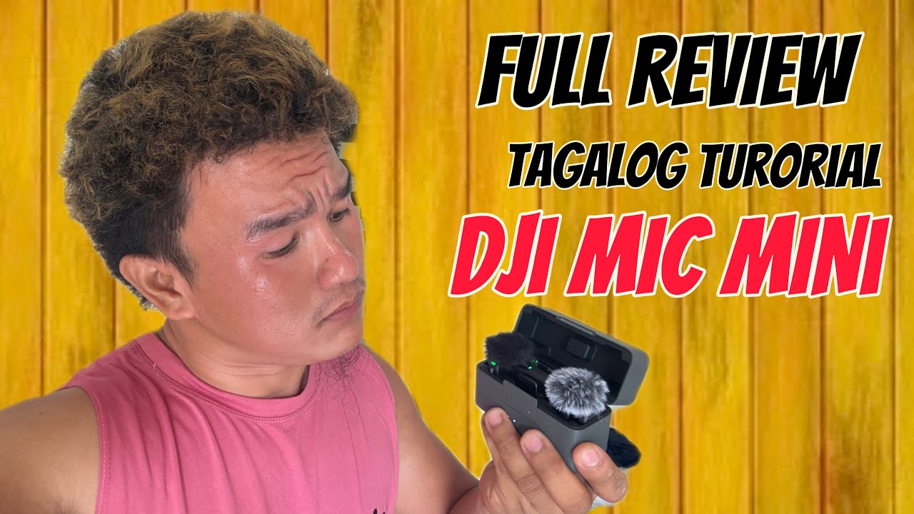 Dji Mic Mini / Full Review / Tagalog Tutorial / Good for Vlogging