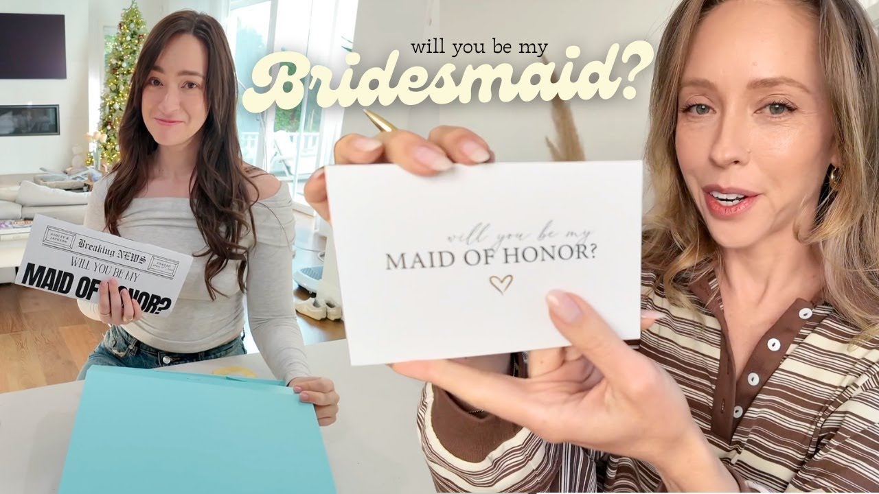 Asking My Friends To Be My Bridesmaids! | Creating My Bridesmaids Proposal Boxes!