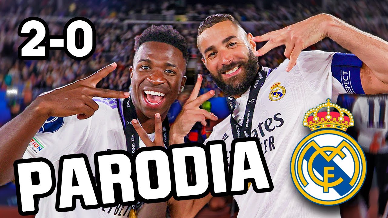 Canción Real Madrid vs Eintracht Frankfurt 2-0 (Parodia Bad Bunny - Me Porto Bonito)