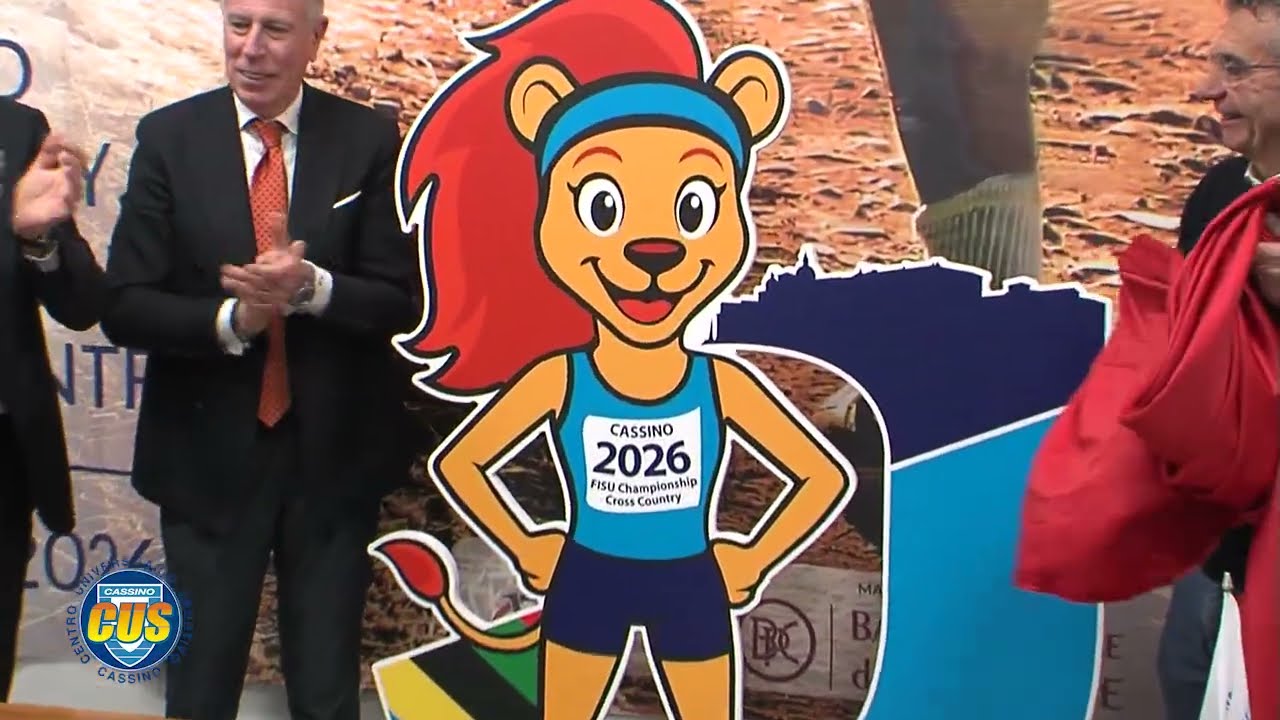 Inaugurazione info point e presentazione mascotte 24° World University Championship Cross Country