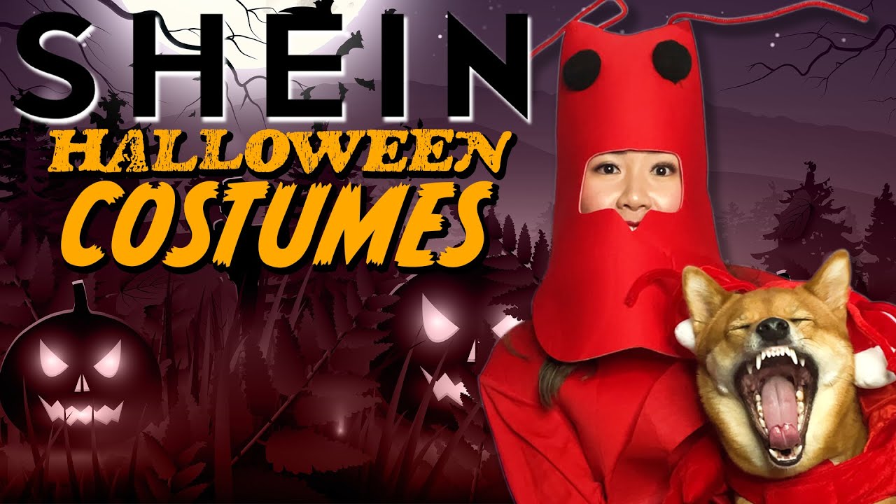 Spooky Scary Halloween Costume SHEIN Try On Haul | SISTER TRIES IT