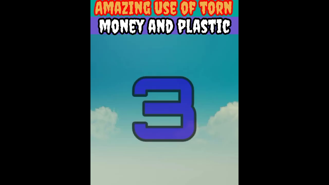 Amazing Use Of Torn Money And Plastic😯😯😯