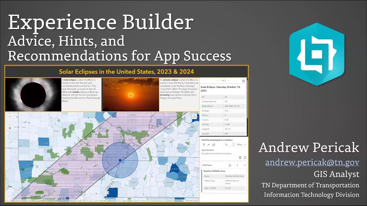 MAGIC Webinar: ArcGIS Experience Builder - Advice, Hints, and Recommendations for App Success