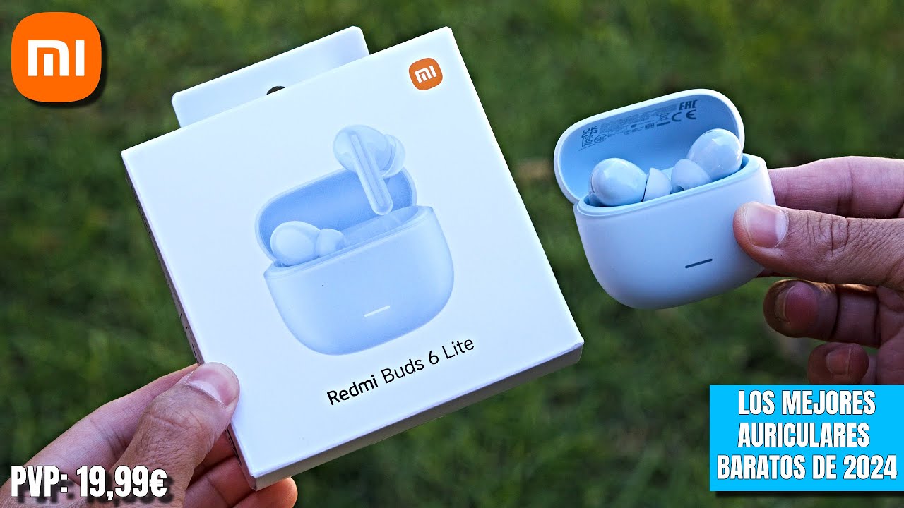Los mejores Auriculares BARATOS ¡Cuestan -20€! 🎧 Xiaomi Redmi Buds 6 Lite | REVIEW