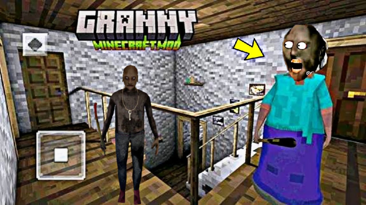 جراني في ماين كرافت l الجدة الشريرة جراني granny game