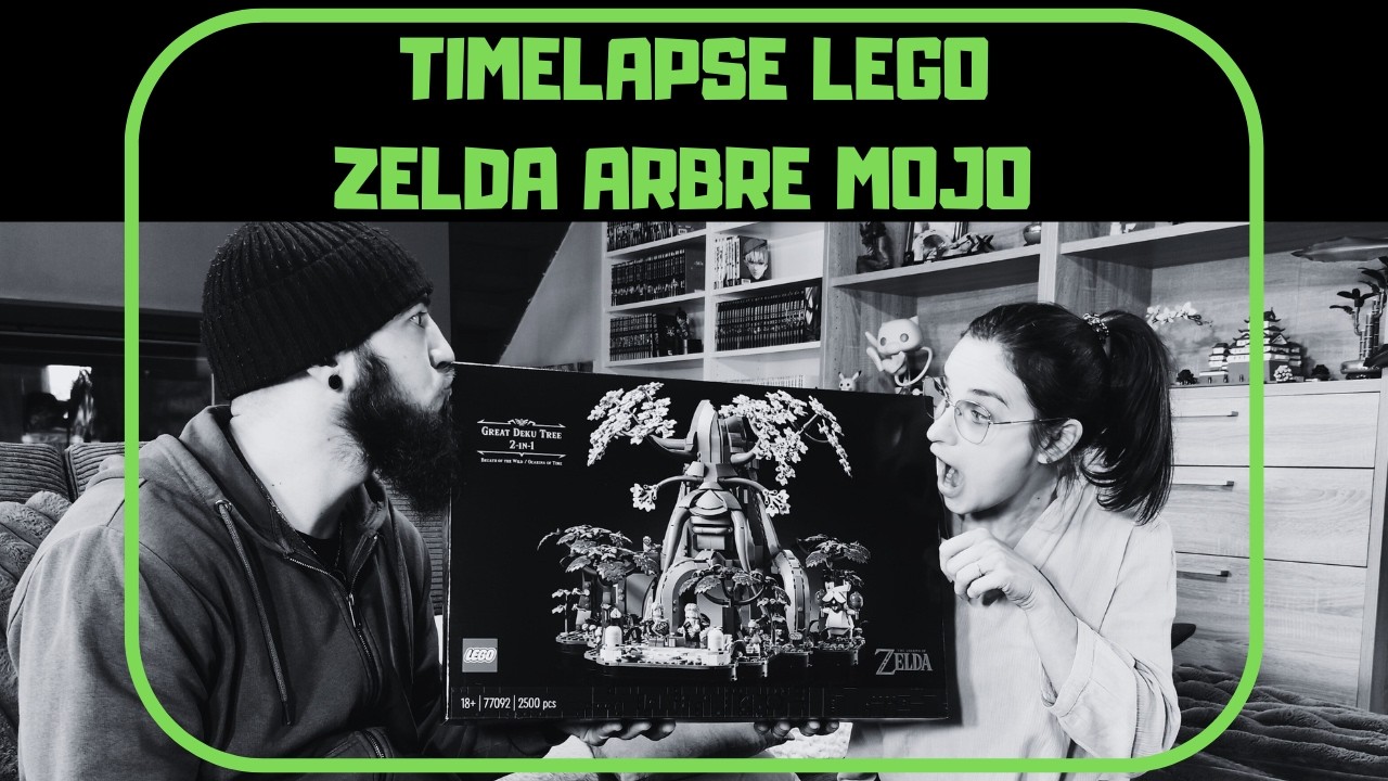 TIMELAPSE LEGO ARBRE MOJO partie 1