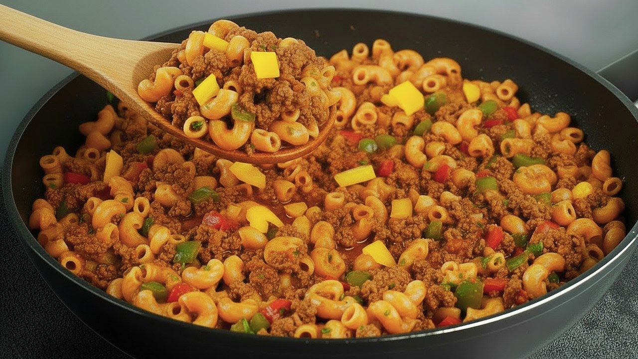 Haben Sie Pasta und Hackfleisch? Diesen kulinarischen Trick habe ich im Restaurant gesehen!