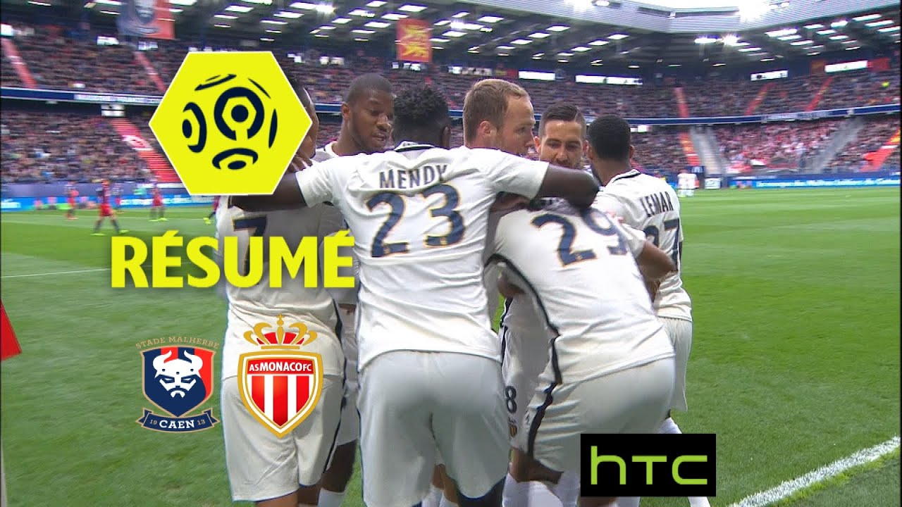 SM Caen - AS Monaco (0-3)  - Résumé - (SMC - ASM) / 2016-17