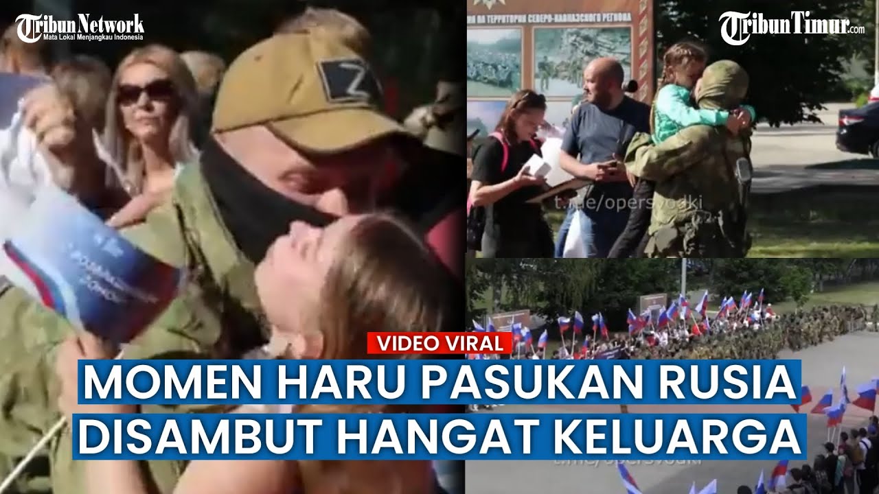 Tentara Rusia Pulang dari Medan Perang, Temui Keluarga di Nizhny Novgorod