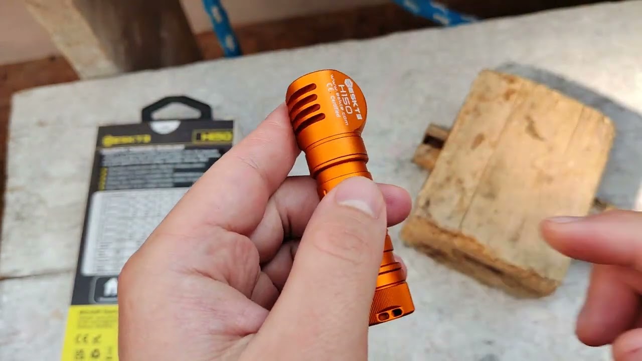 Skilhunt H150 ESKTE - лайтовый краштест с ударами киянкой. Видео снято по требованию производителя