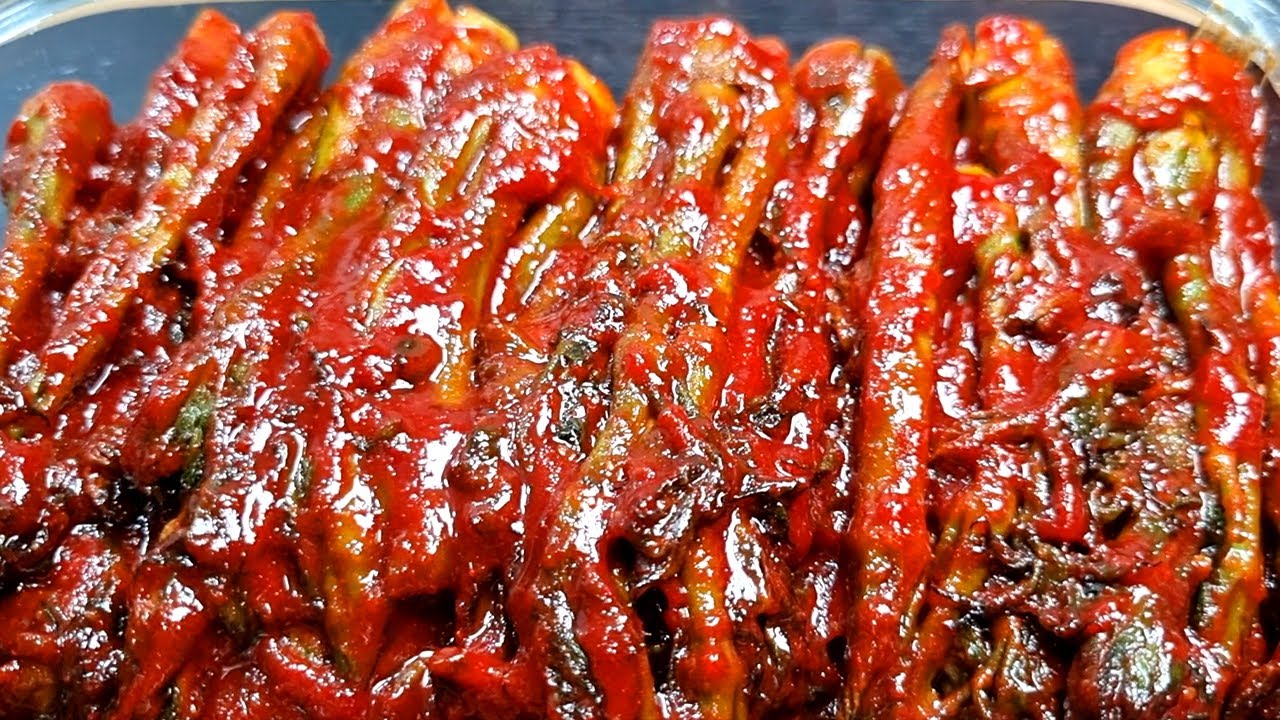 1년 내내 먹을 수 있는 고추장 두릅장아찌 이 방법이 최고입니다