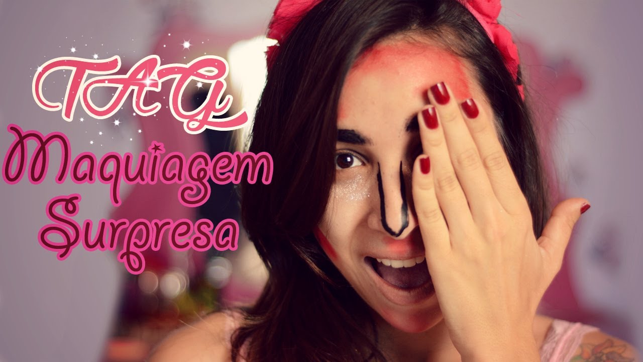 TAG Maquiagem Surpresa