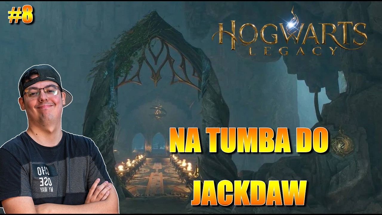 KNEE ME AJUDE NO TEKKEN 8 COM BRYAN E DEPOIS HOGWARTS LEGACY NA TUMBA DO JACKDAW