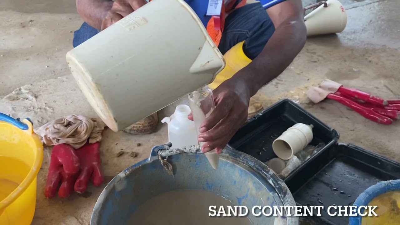 Polymer Testing for Bore Pile