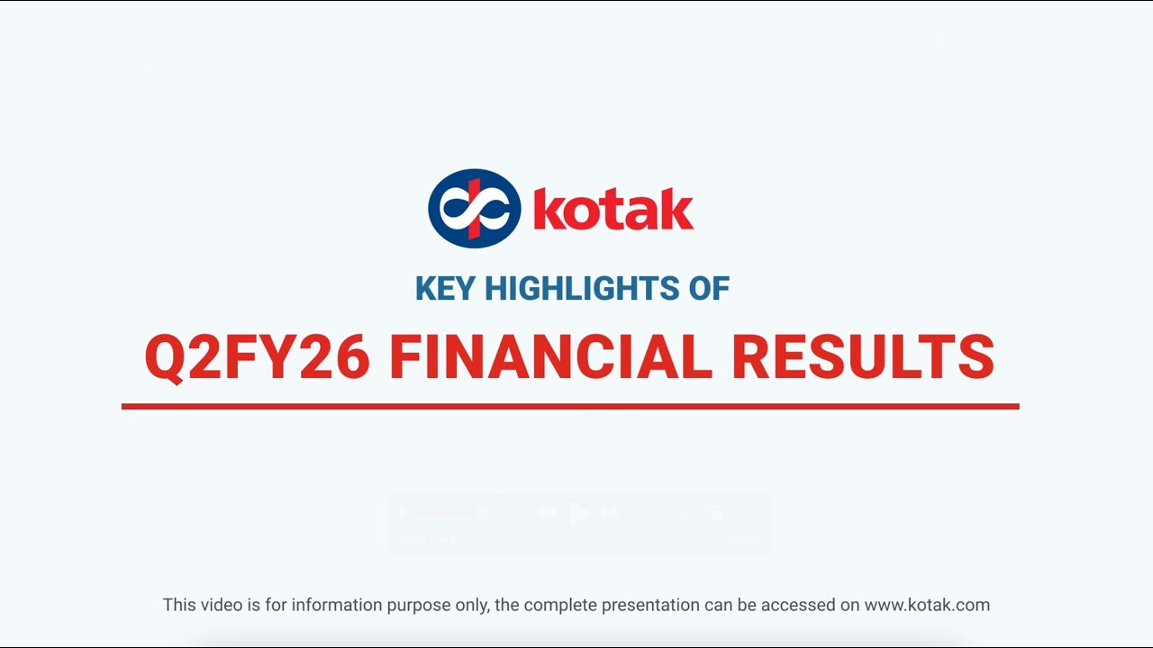 Key Highlights of Kotak Q2FY26 Results #KotakMahindraBank