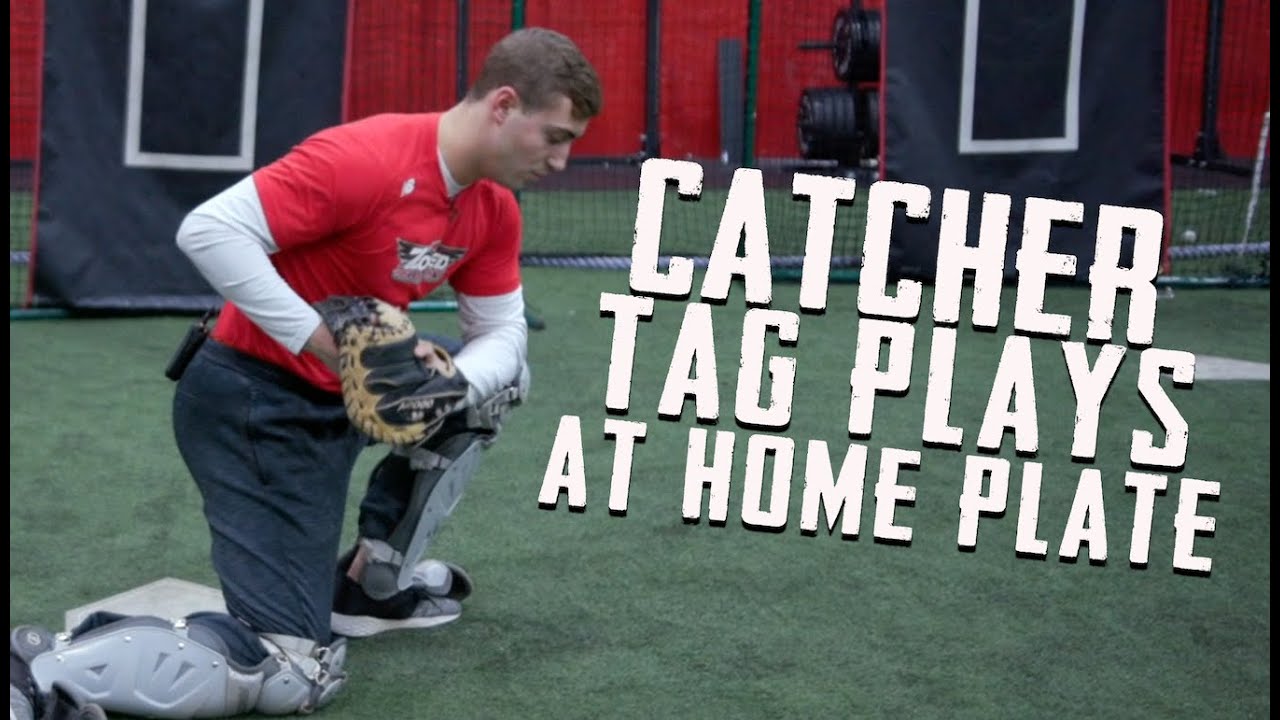 PERFECT TECHNIQUE for Tag Plays at Home Plate