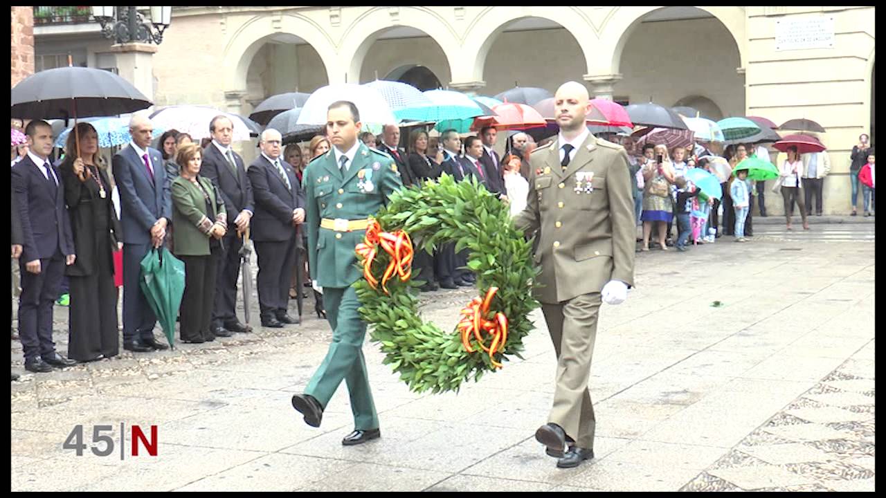 Actos conmemorativos del Día Nacional de España y patrona de la Guardia Civil en Andújar Canal 45 tv