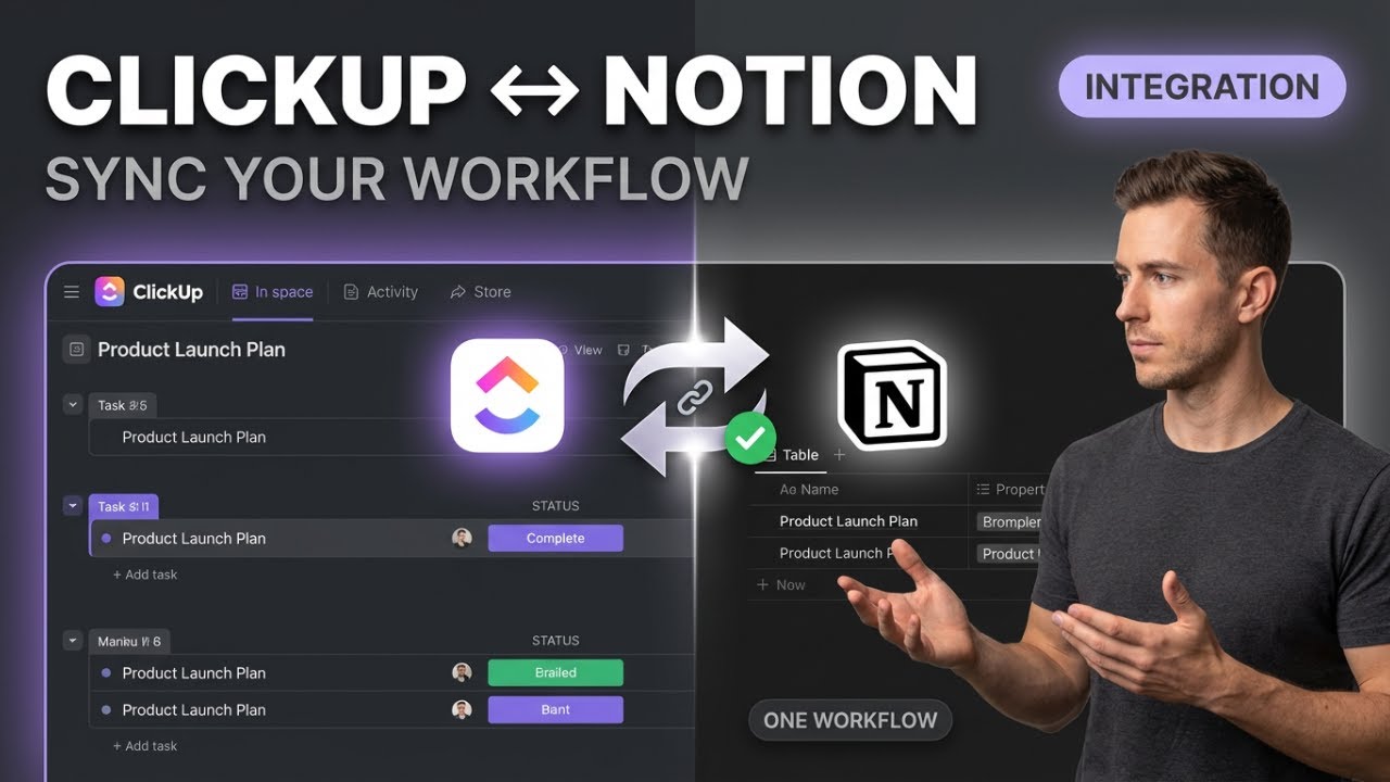 How to Integrate ClickUp with Notion