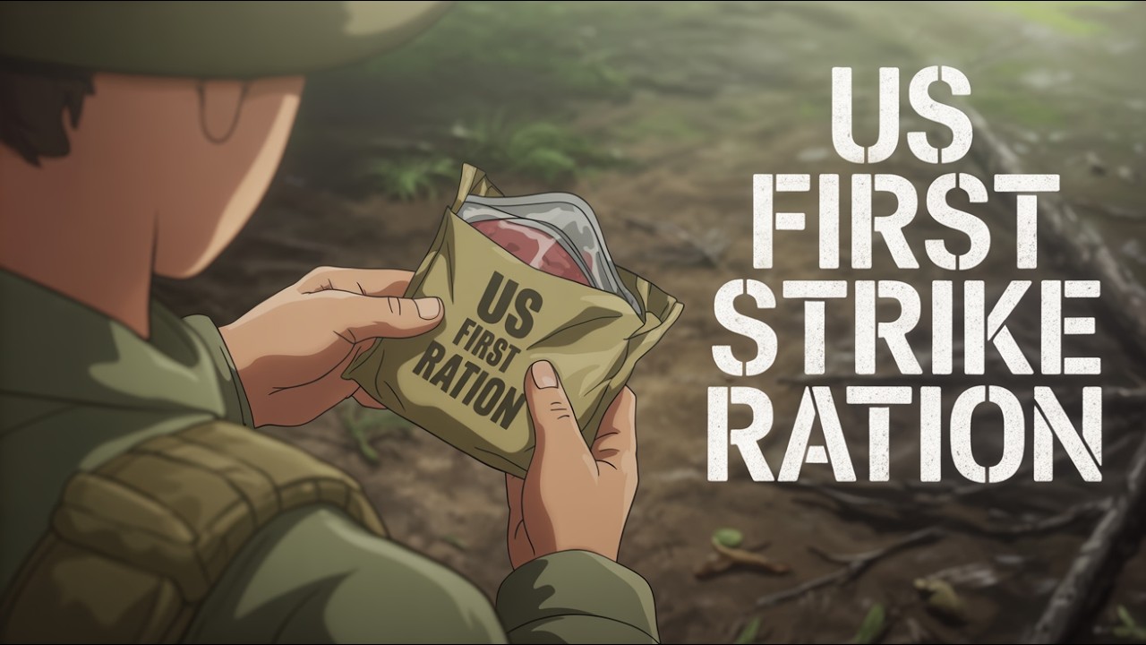 Trying a Real Military Ration in the Woods!