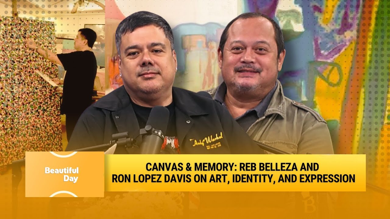 Brushstrokes and Backstories: Artists Reb Belleza and Ron Lopez Davis Share Creative Journeys