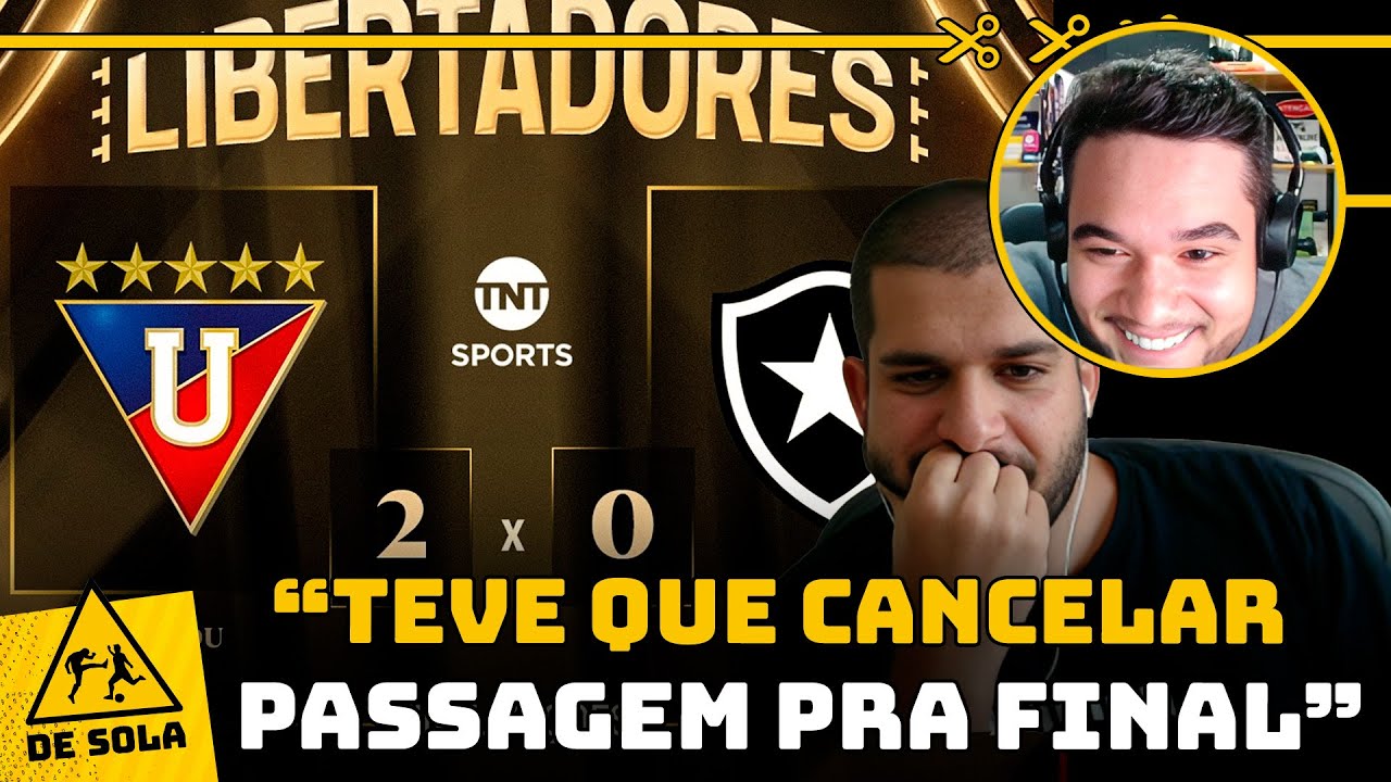 DEMOROU, MAS VEIO! CERTEZAS É SURPREENDIDO COM MUITOS XINGAMENTOS POR ELIMINAÇÃO DO BOTAFOGO