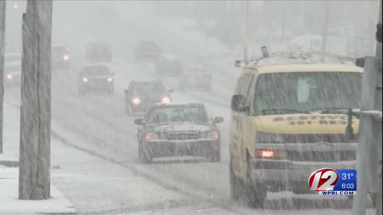 April storm causes dozens of crashes and interrupts road construction