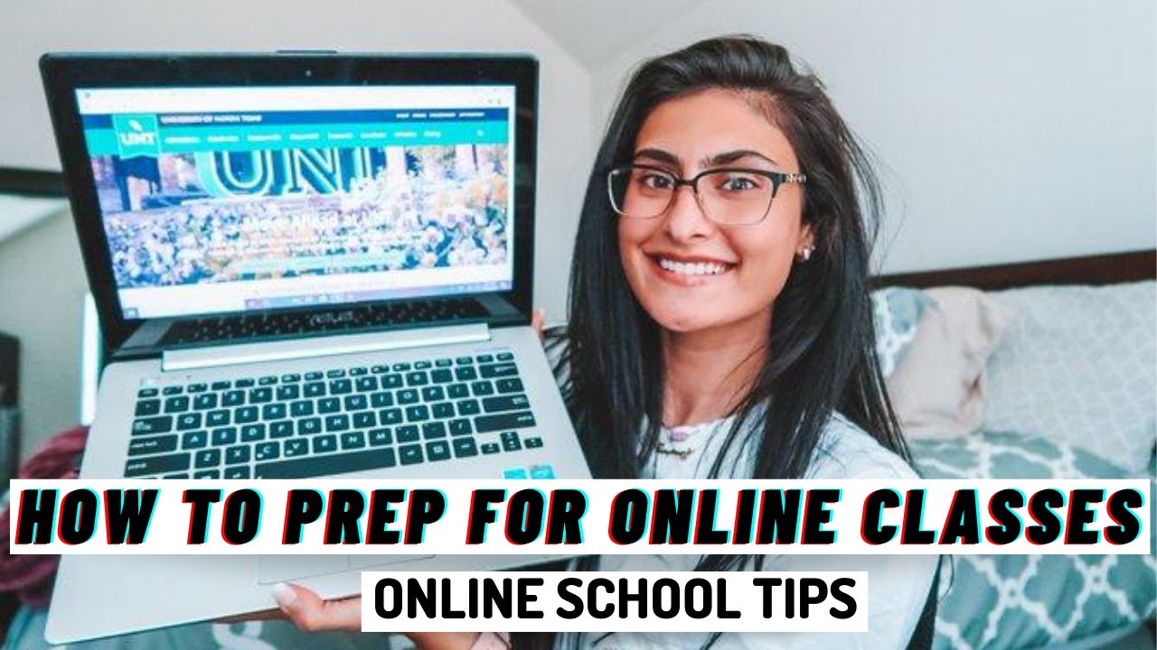 HOW TO PREPARE FOR ONLINE CLASSES | TIPS FOR ONLINE SCHOOL