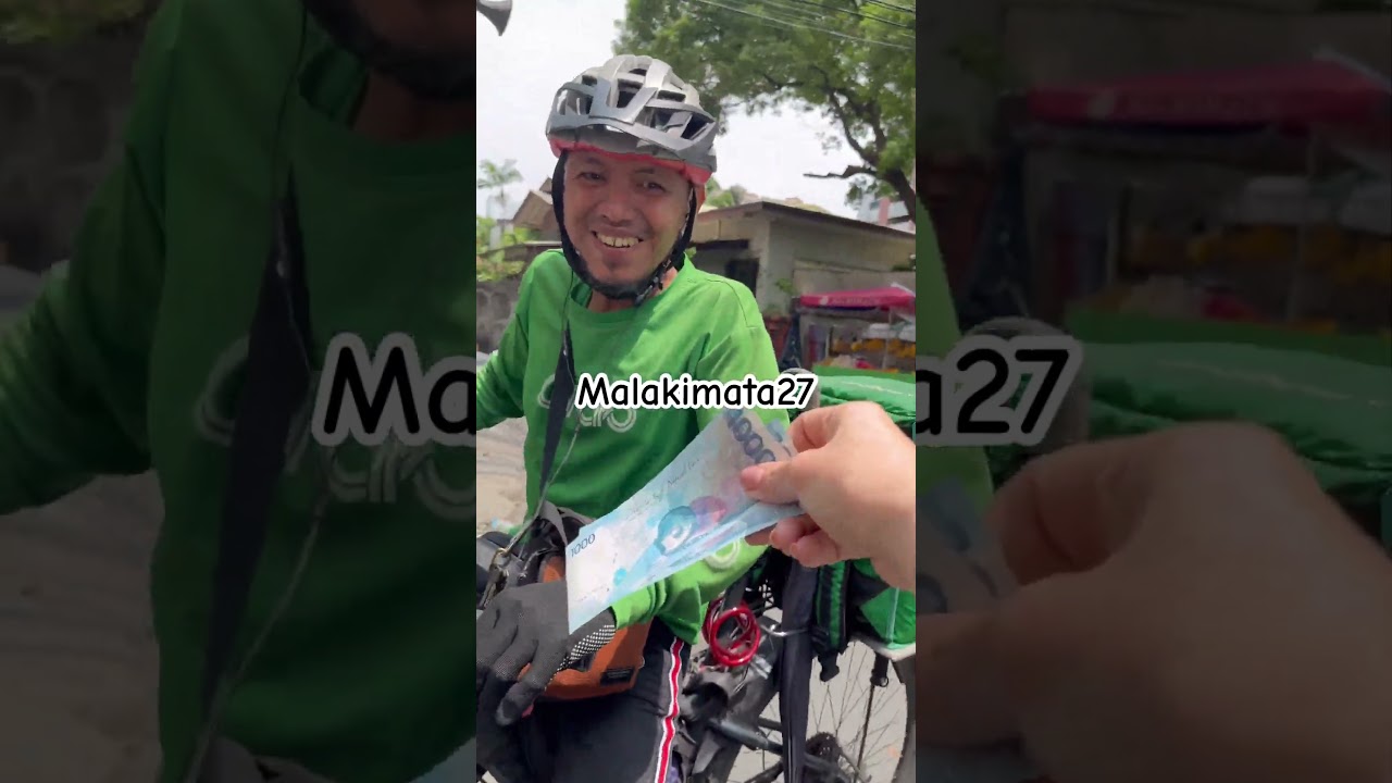 simpleng paraan para mapasaya ang masipag na Grab driver. #goodvibes